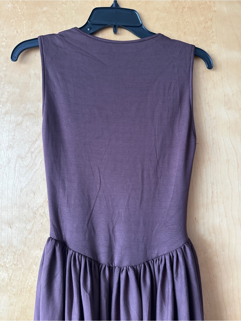 Meshki Sharon Scuba Jersey Midi Dress Cacao Brown, S - NWT - Picture 6 of 6